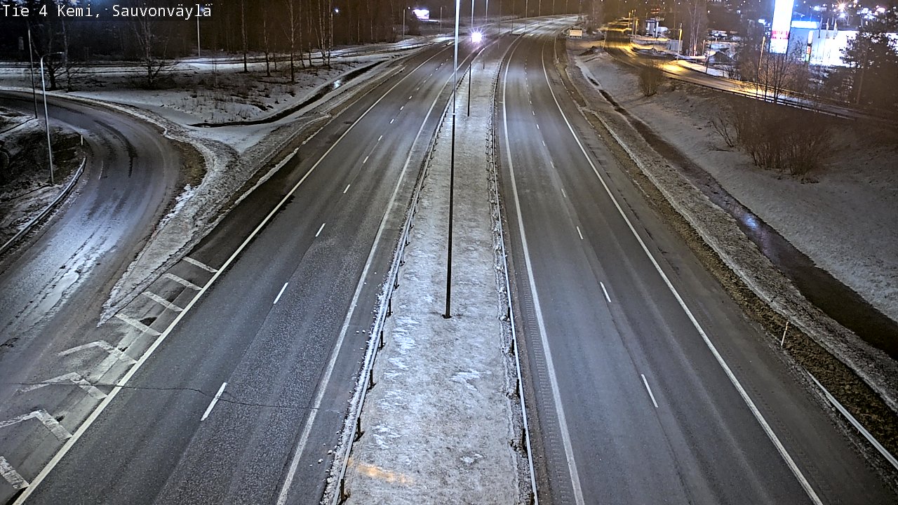 Kelikamerat Kuva Tie 4 Kemi, Sauvonväylä, Kemi, Lappi