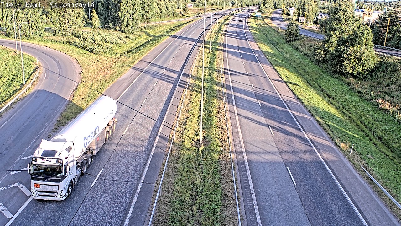 Kelikamerat Kuva Tie 4 Kemi, Sauvonväylä, Kemi, Lappi