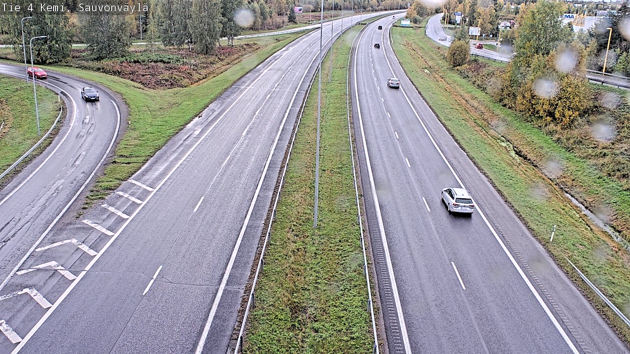 Kelikamerat Kuva Tie 4 Kemi, Sauvonväylä, Kemi, Lappi