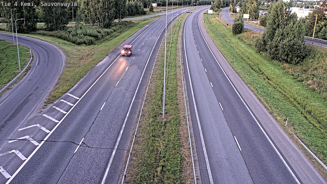 Kelikamerat Kuva Tie 4 Kemi, Sauvonväylä, Kemi, Lappi