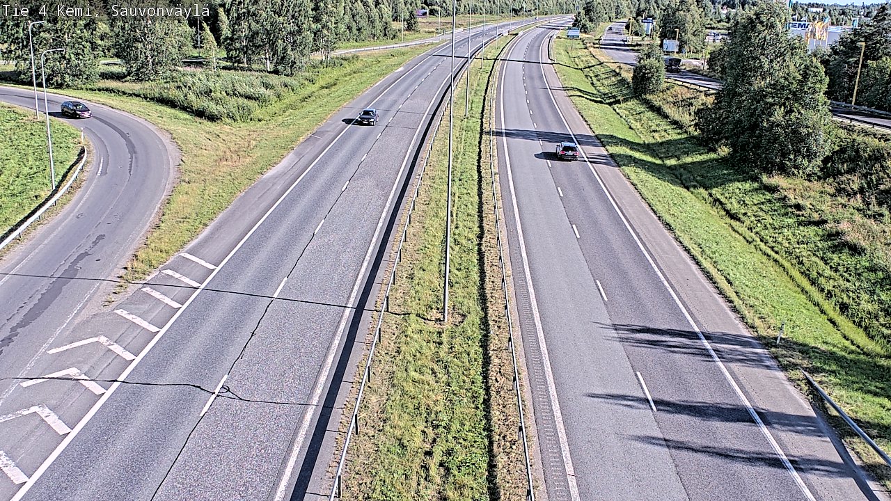 Kelikamerat Kuva Tie 4 Kemi, Sauvonväylä, Kemi, Lappi