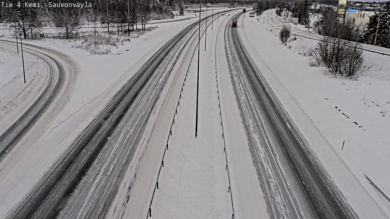 Kelikamerat Kuva Tie 4 Kemi, Sauvonväylä, Kemi, Lappi