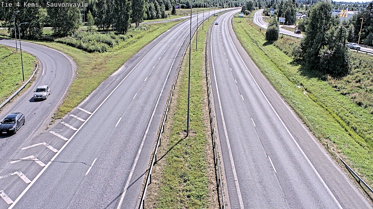 Weather Camera Image Road 4 Kemi, Sauvonväylä, Kemi, Lappi