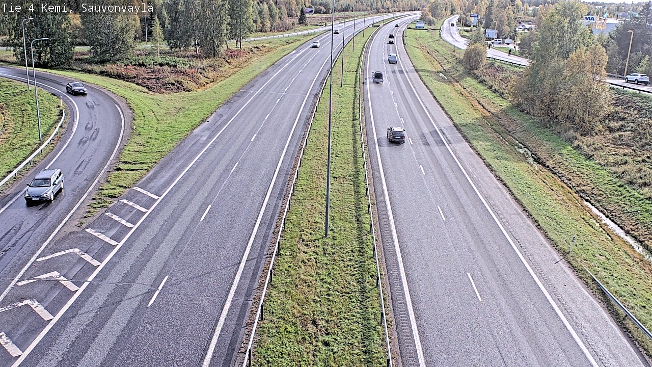 Kelikamerat Kuva Tie 4 Kemi, Sauvonväylä, Kemi, Lappi