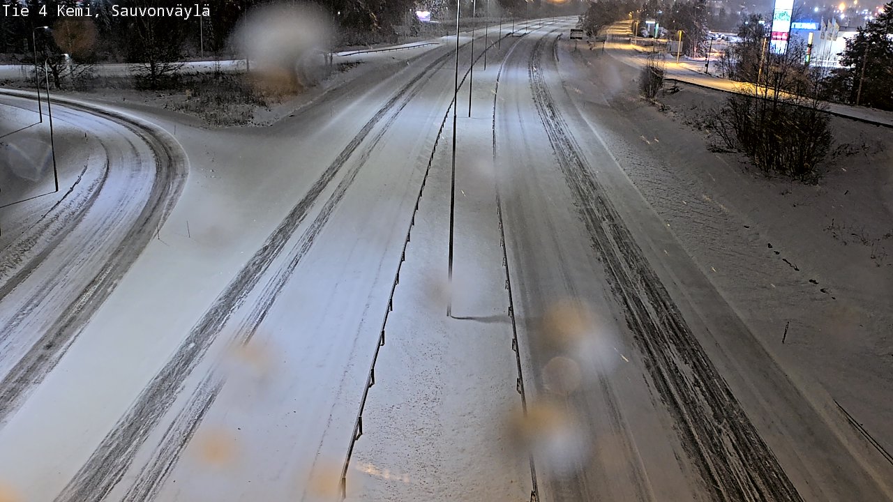 Kelikamerat Kuva Tie 4 Kemi, Sauvonväylä, Kemi, Lappi