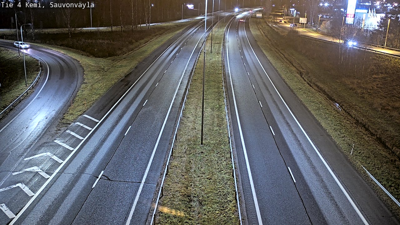 Kelikamerat Kuva Tie 4 Kemi, Sauvonväylä, Kemi, Lappi