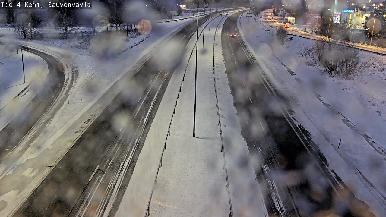Kelikamerat Kuva Tie 4 Kemi, Sauvonväylä, Kemi, Lappi