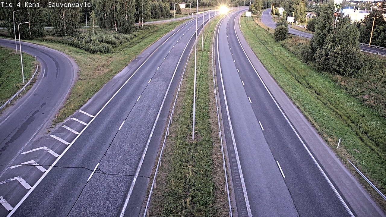 Kelikamerat Kuva Tie 4 Kemi, Sauvonväylä, Kemi, Lappi