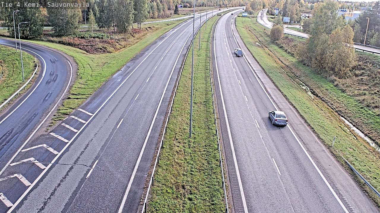 Kelikamerat Kuva Tie 4 Kemi, Sauvonväylä, Kemi, Lappi