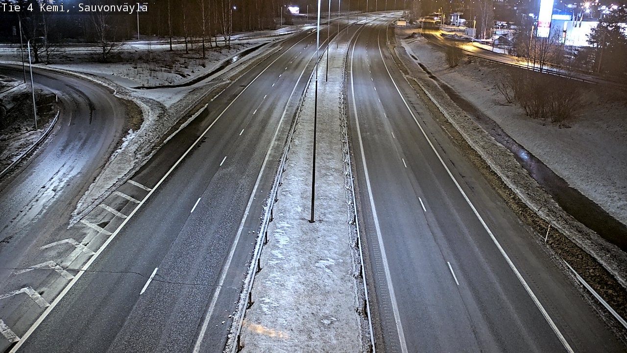 Kelikamerat Kuva Tie 4 Kemi, Sauvonväylä, Kemi, Lappi