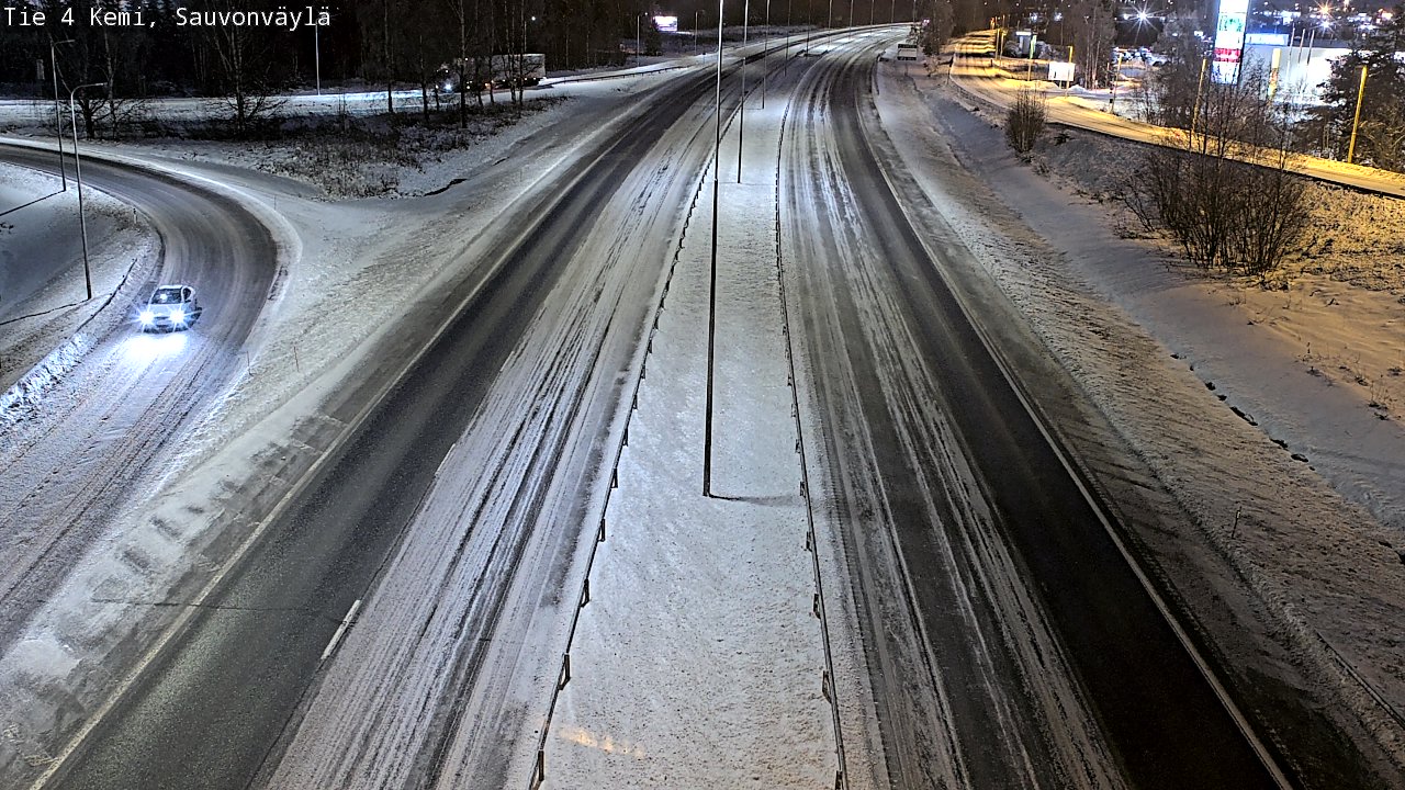 Weather Camera Image Road 4 Kemi, Sauvonväylä, Kemi, Lappi