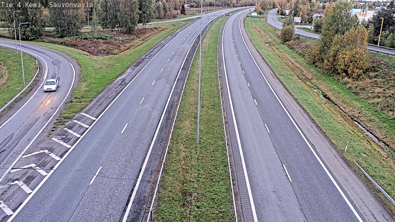 Kelikamerat Kuva Tie 4 Kemi, Sauvonväylä, Kemi, Lappi