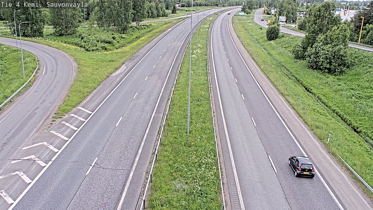 Kelikamerat Kuva Tie 4 Kemi, Sauvonväylä, Kemi, Lappi