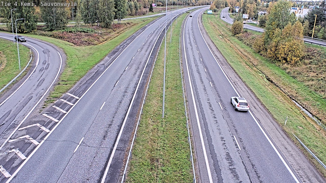 Kelikamerat Kuva Tie 4 Kemi, Sauvonväylä, Kemi, Lappi