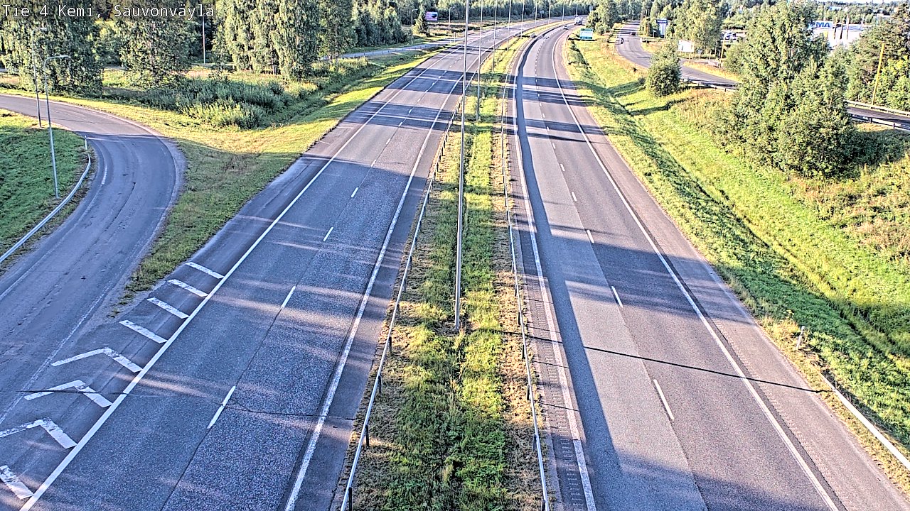 Weather Camera Image Road 4 Kemi, Sauvonväylä, Kemi, Lappi