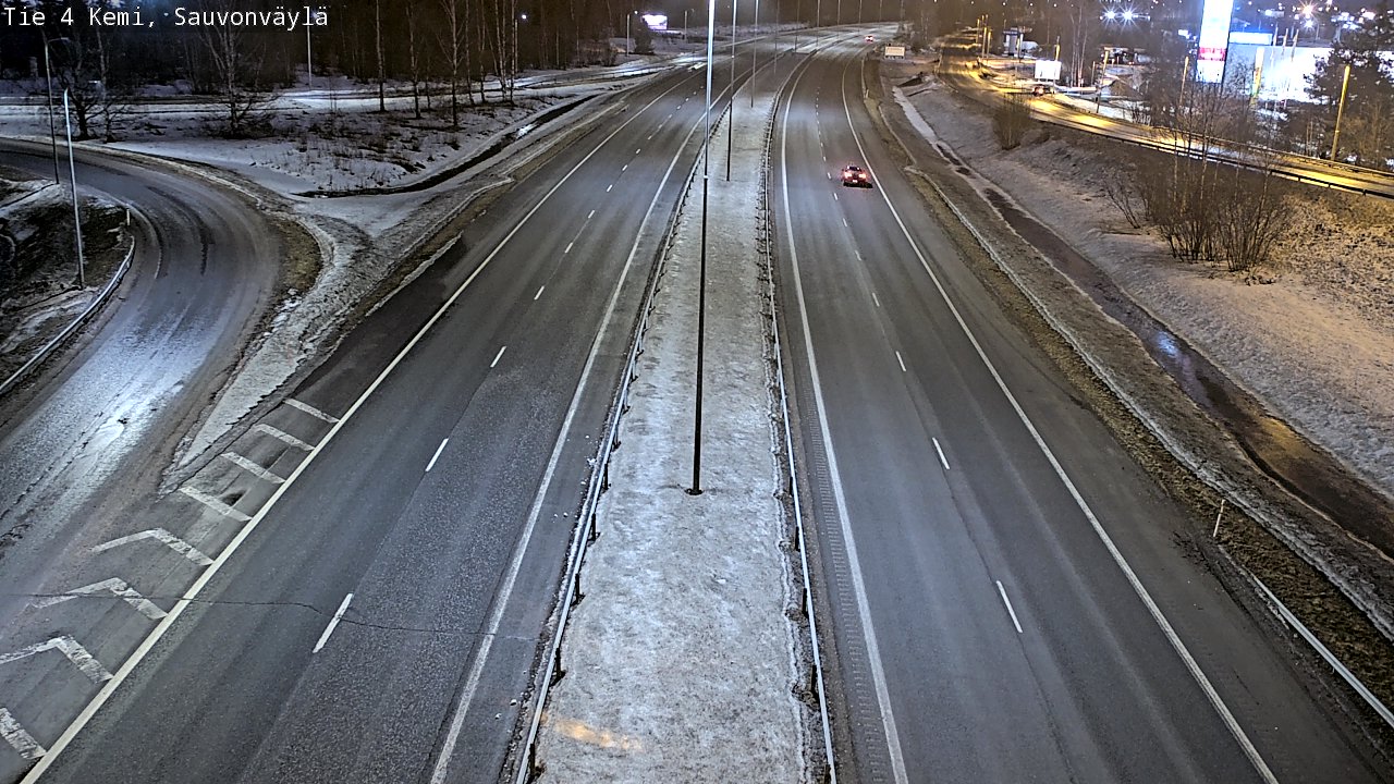 Weather Camera Image Road 4 Kemi, Sauvonväylä, Kemi, Lappi