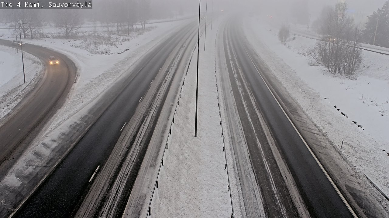 Weather Camera Image Road 4 Kemi, Sauvonväylä, Kemi, Lappi