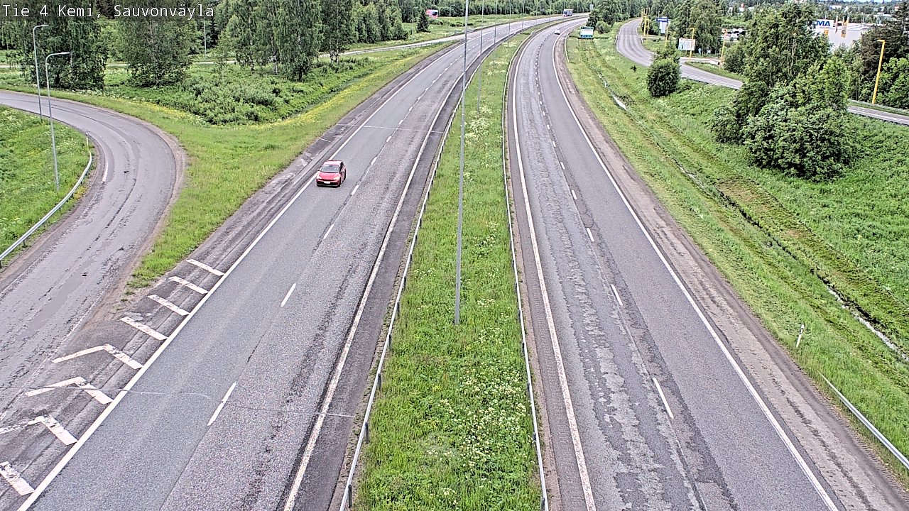 Weather Camera Image Road 4 Kemi, Sauvonväylä, Kemi, Lappi