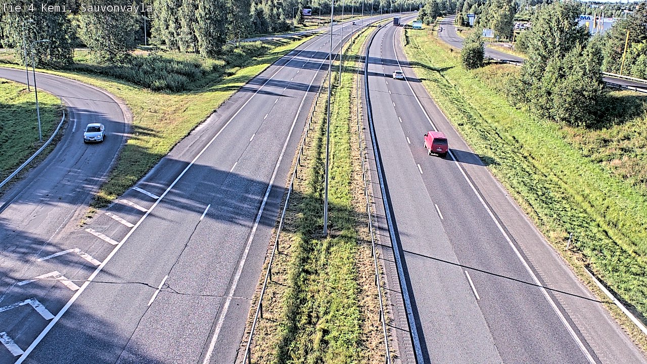 Weather Camera Image Road 4 Kemi, Sauvonväylä, Kemi, Lappi