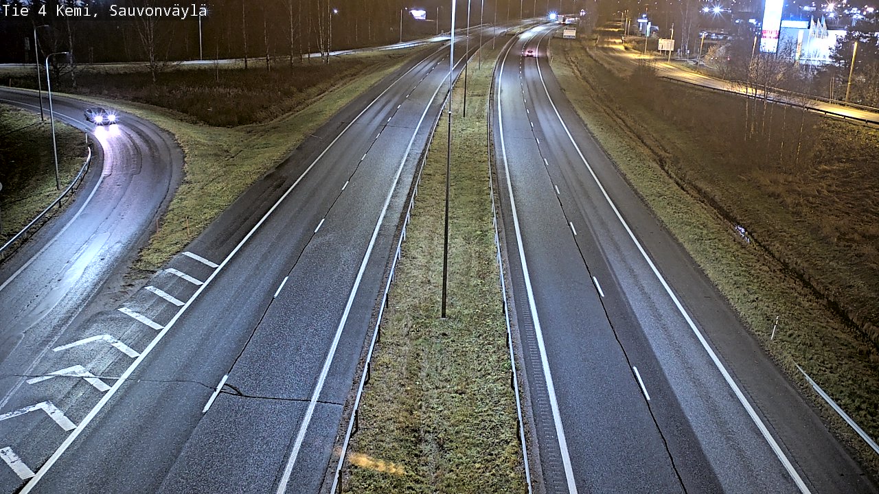 Kelikamerat Kuva Tie 4 Kemi, Sauvonväylä, Kemi, Lappi