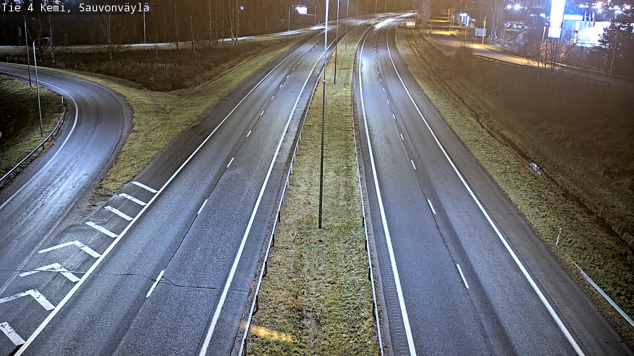 Kelikamerat Kuva Tie 4 Kemi, Sauvonväylä, Kemi, Lappi