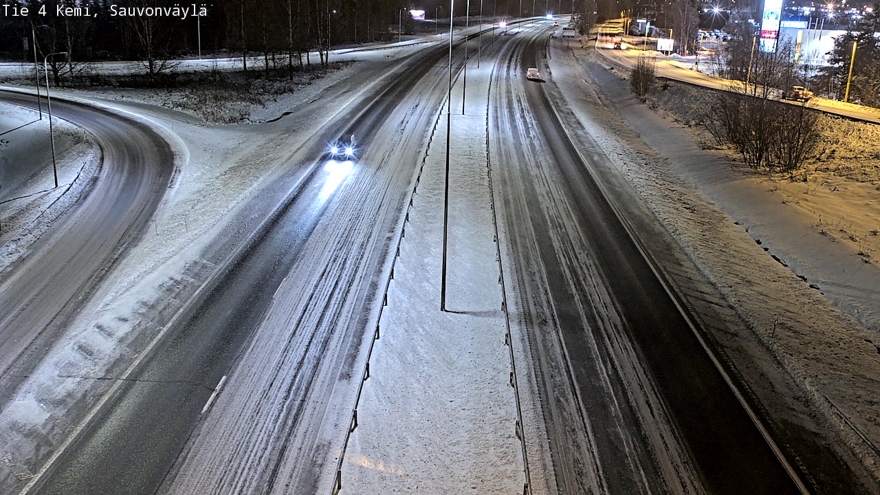 Weather Camera Image Road 4 Kemi, Sauvonväylä, Kemi, Lappi