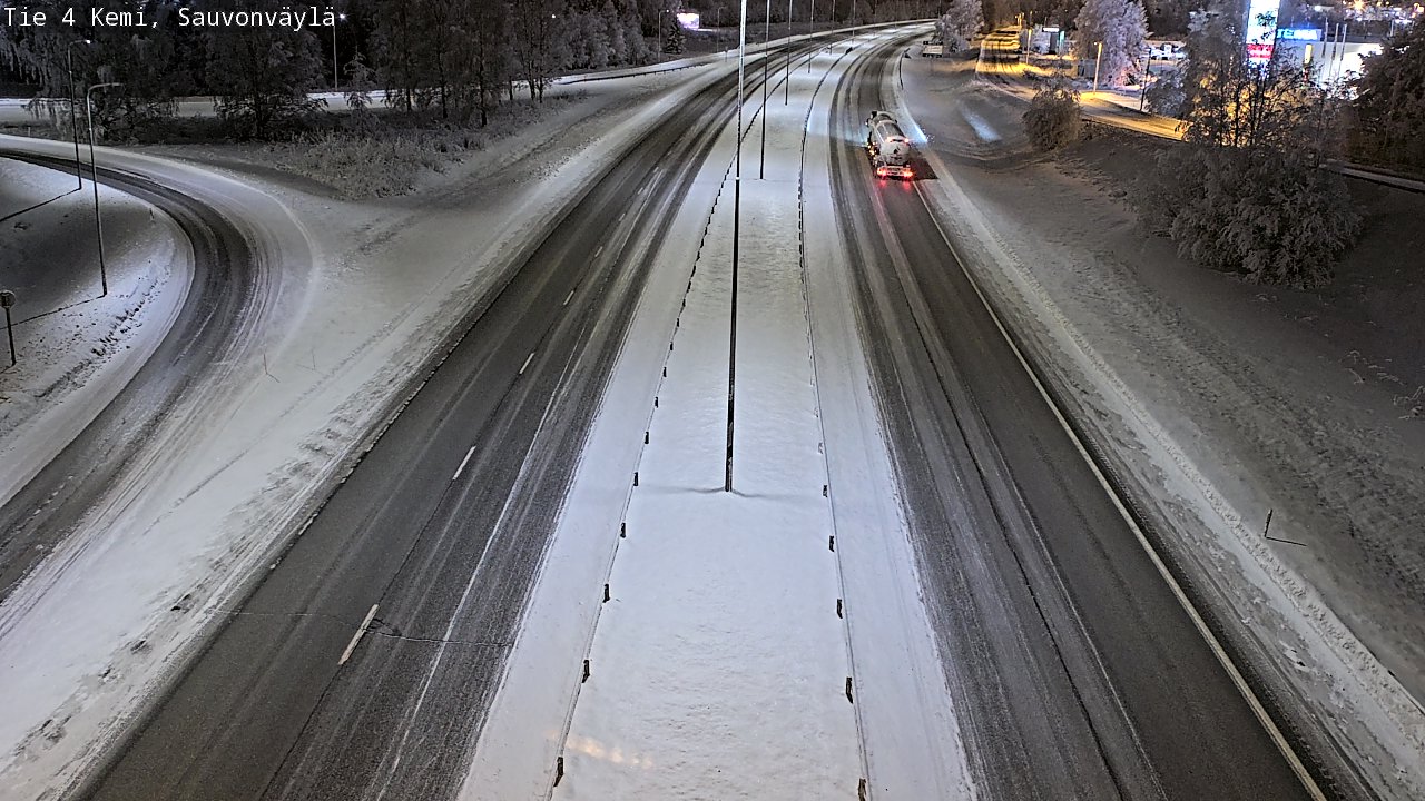 Kelikamerat Kuva Tie 4 Kemi, Sauvonväylä, Kemi, Lappi
