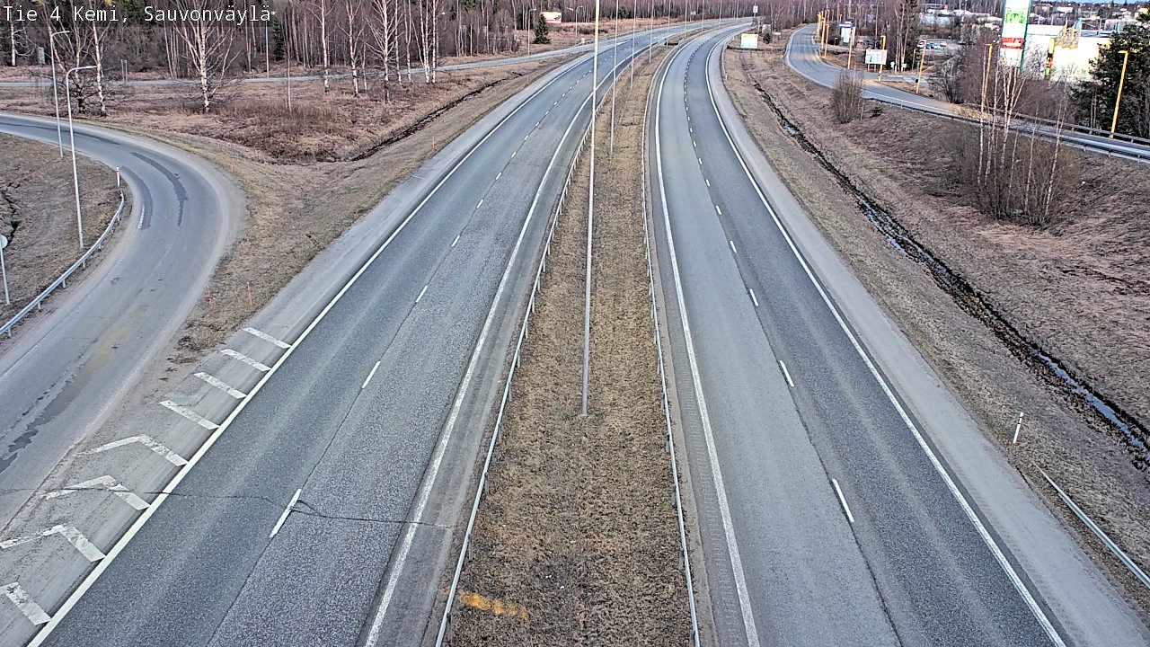 Kelikamerat Kuva Tie 4 Kemi, Sauvonväylä, Kemi, Lappi