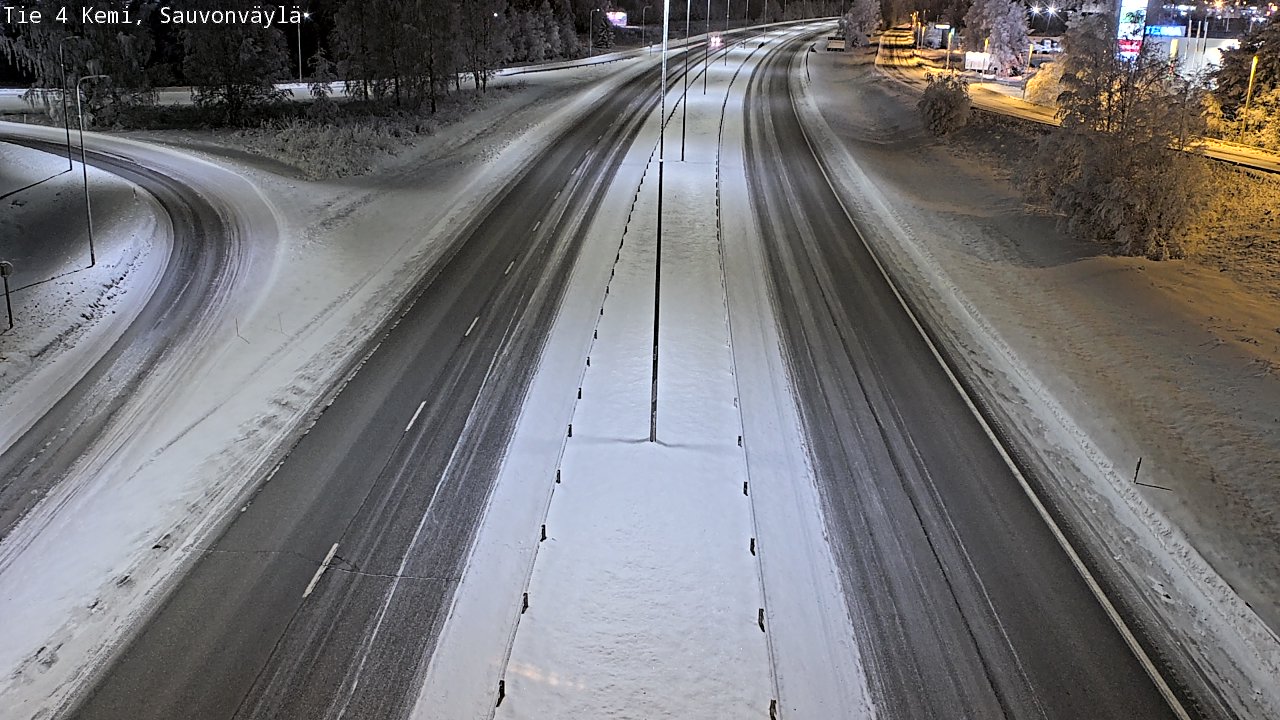 Kelikamerat Kuva Tie 4 Kemi, Sauvonväylä, Kemi, Lappi