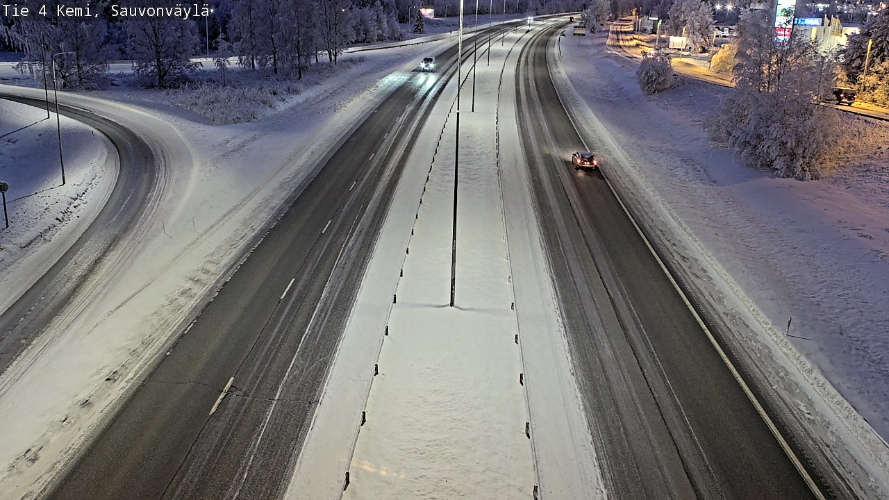 Kelikamerat Kuva Tie 4 Kemi, Sauvonväylä, Kemi, Lappi