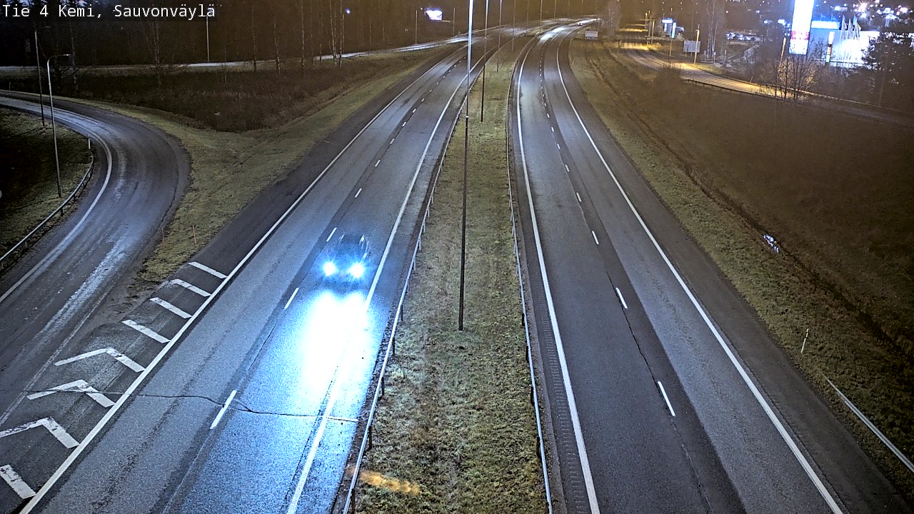 Kelikamerat Kuva Tie 4 Kemi, Sauvonväylä, Kemi, Lappi