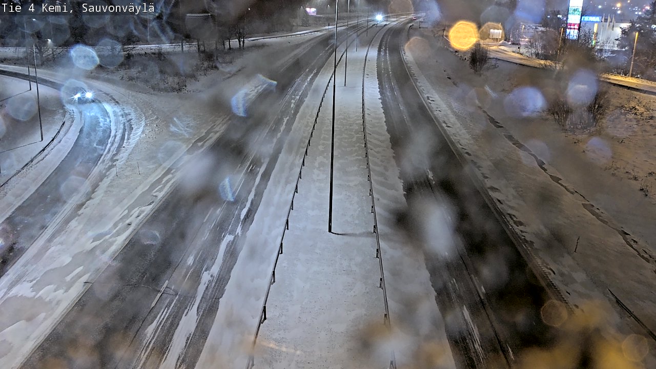 Kelikamerat Kuva Tie 4 Kemi, Sauvonväylä, Kemi, Lappi