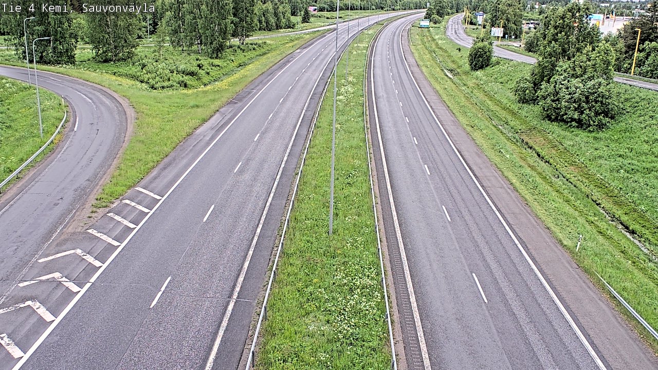 Kelikamerat Kuva Tie 4 Kemi, Sauvonväylä, Kemi, Lappi