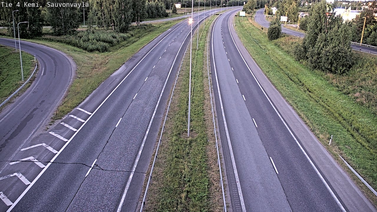 Kelikamerat Kuva Tie 4 Kemi, Sauvonväylä, Kemi, Lappi