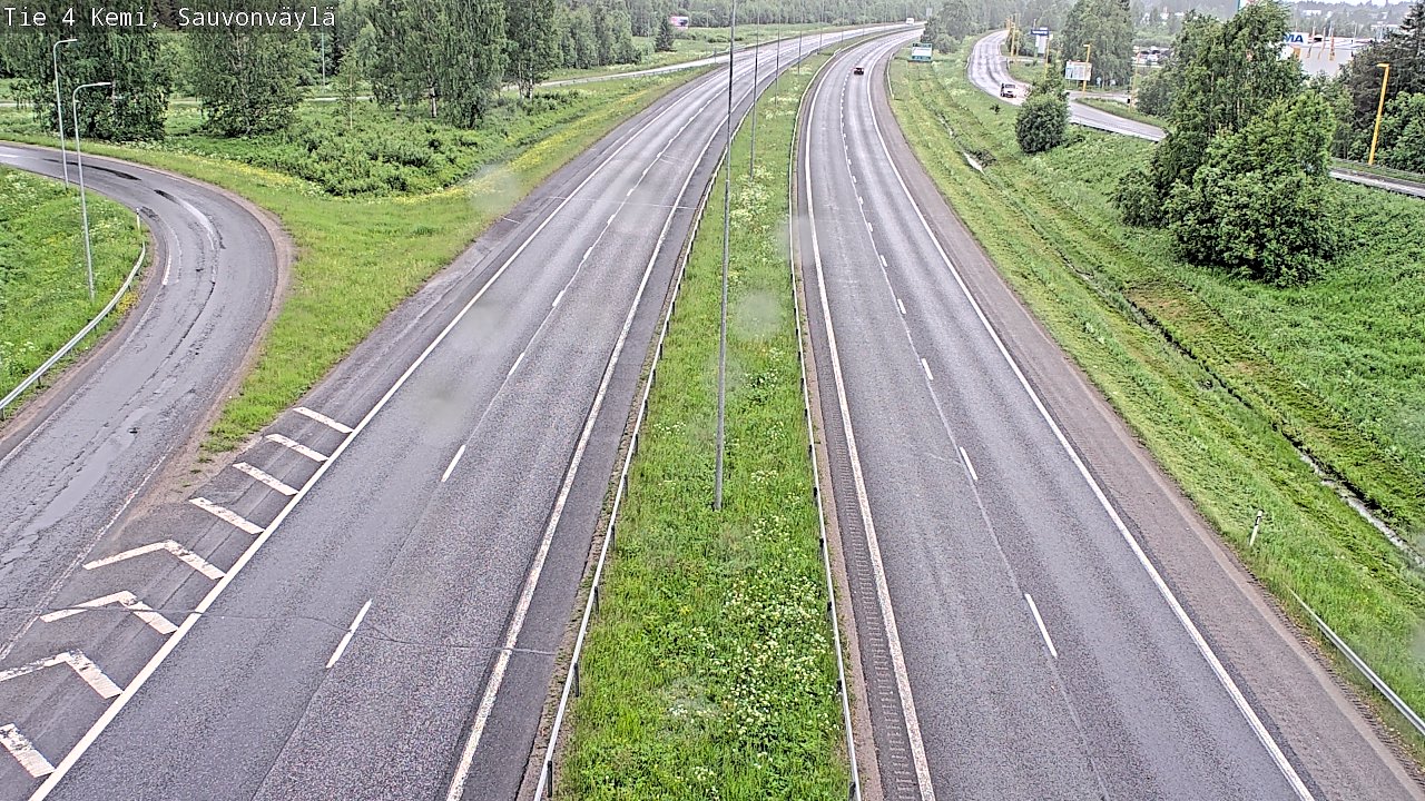Kelikamerat Kuva Tie 4 Kemi, Sauvonväylä, Kemi, Lappi
