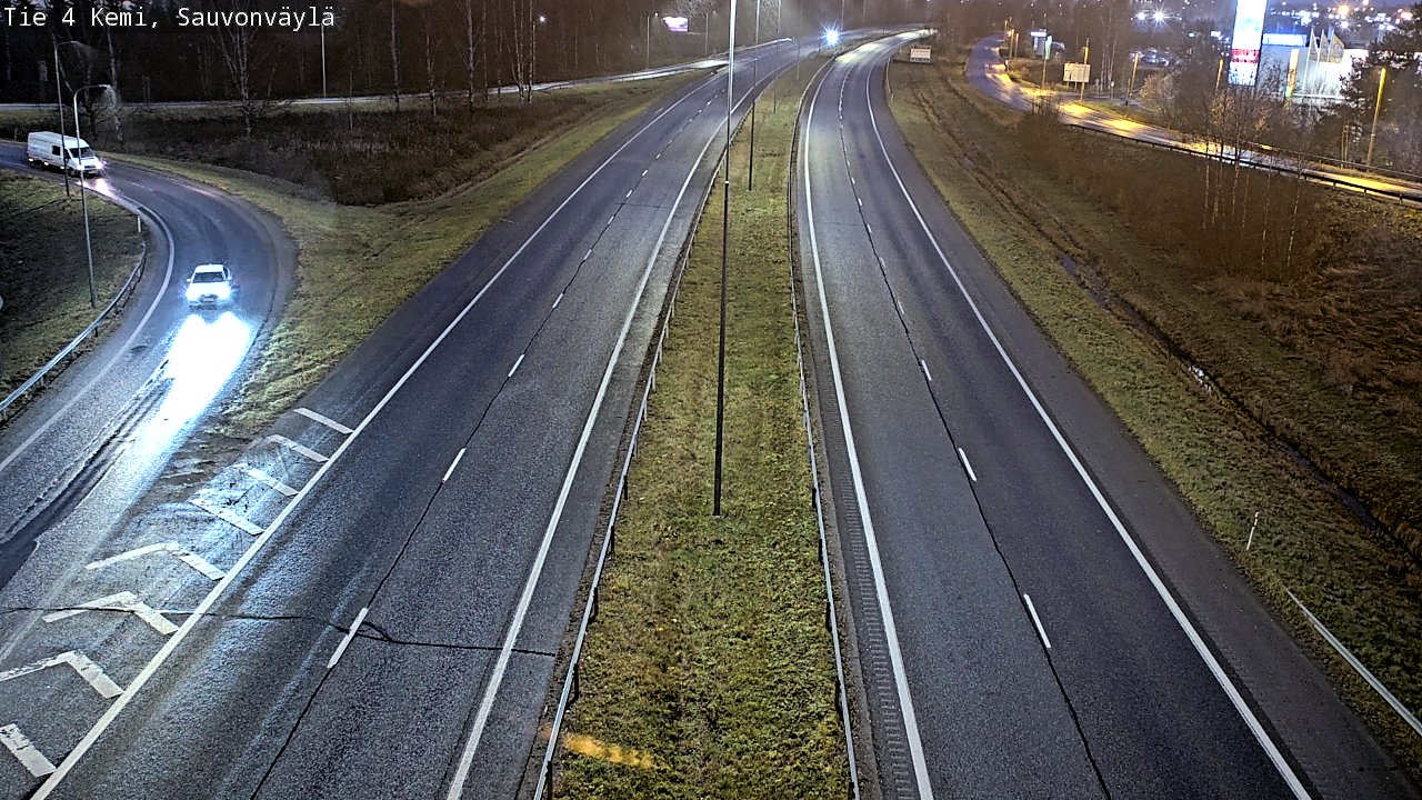 Kelikamerat Kuva Tie 4 Kemi, Sauvonväylä, Kemi, Lappi