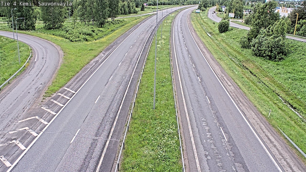 Kelikamerat Kuva Tie 4 Kemi, Sauvonväylä, Kemi, Lappi
