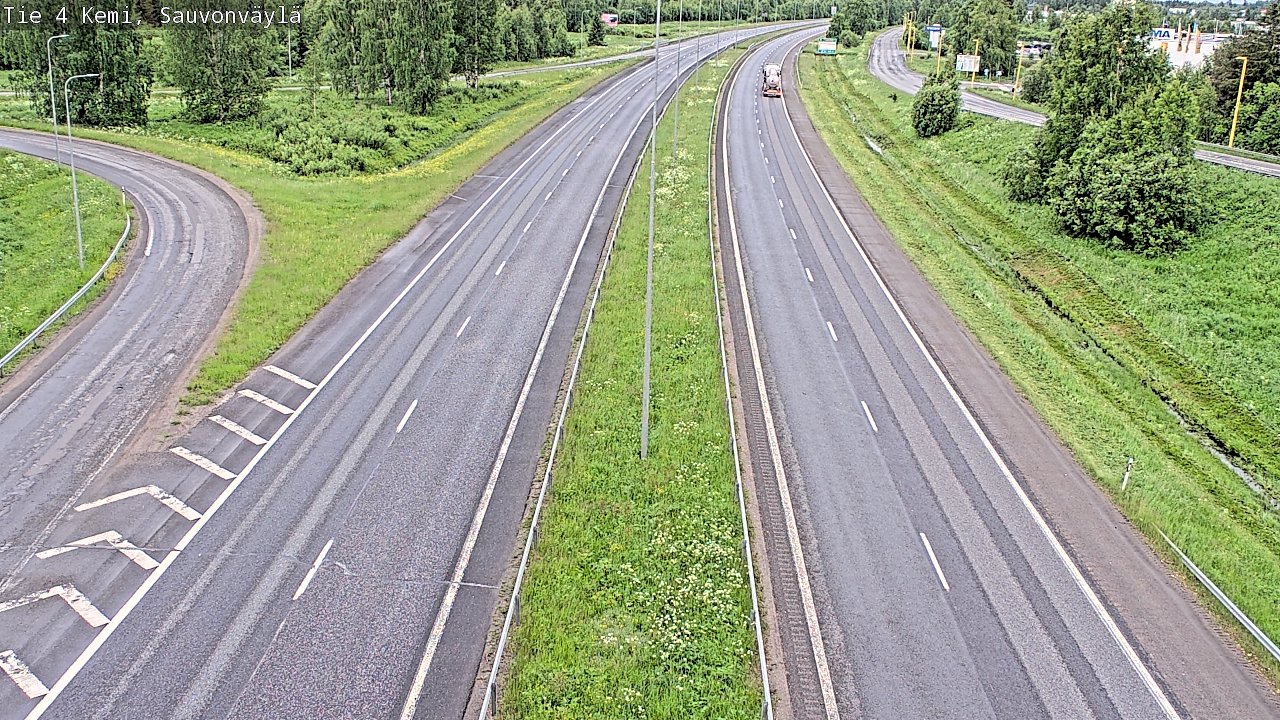 Kelikamerat Kuva Tie 4 Kemi, Sauvonväylä, Kemi, Lappi