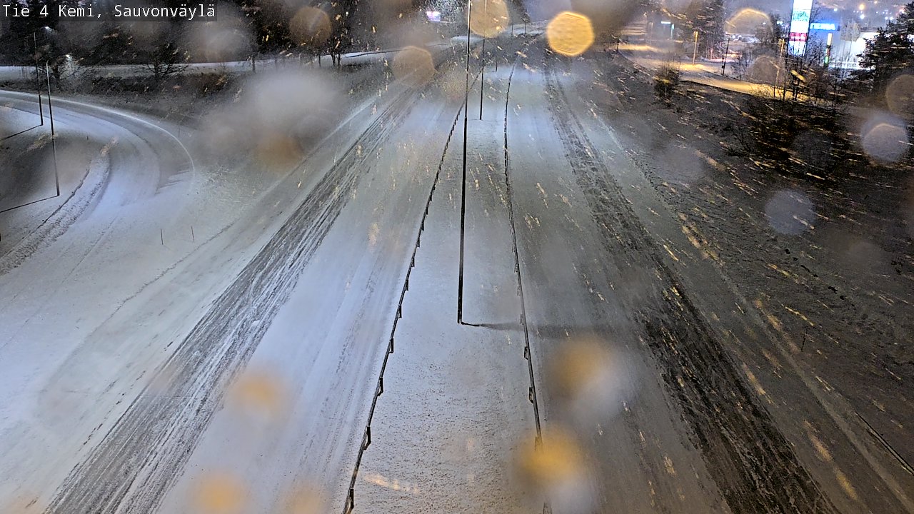 Kelikamerat Kuva Tie 4 Kemi, Sauvonväylä, Kemi, Lappi