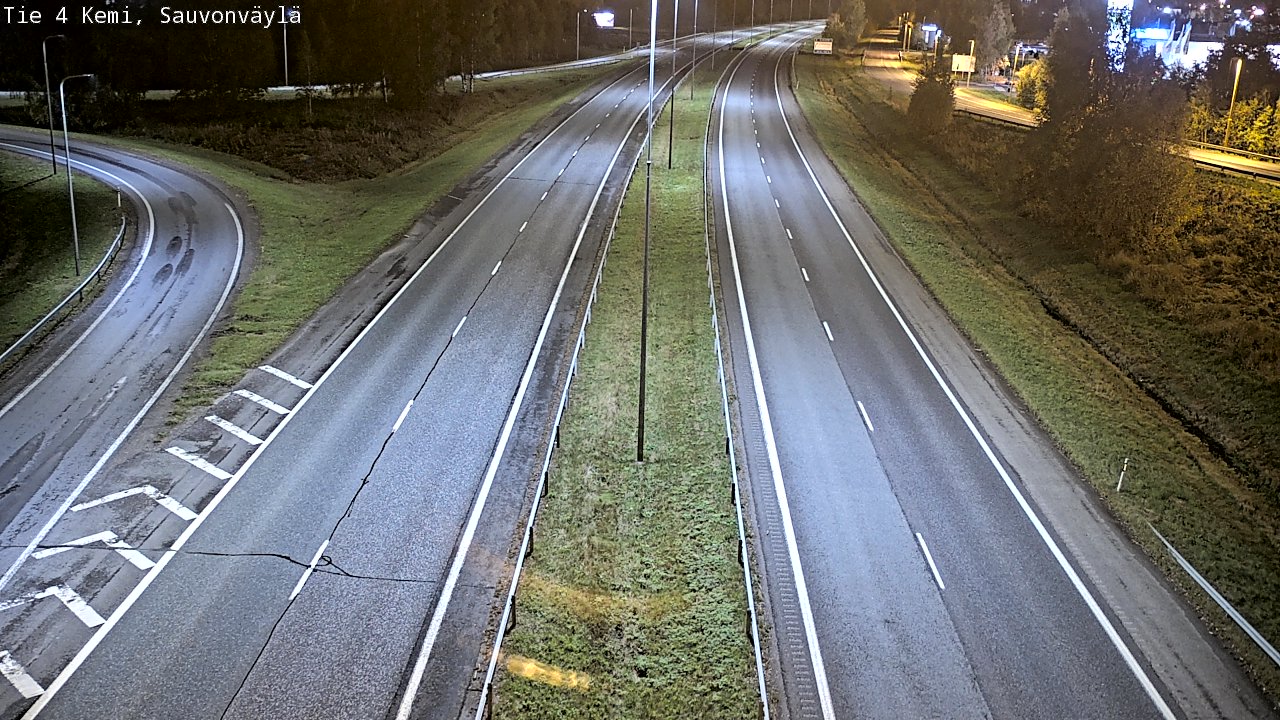Kelikamerat Kuva Tie 4 Kemi, Sauvonväylä, Kemi, Lappi