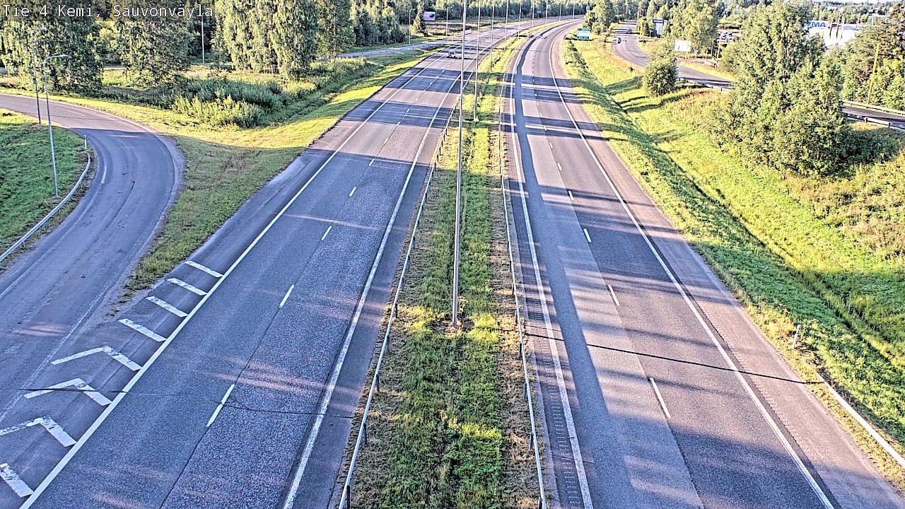 Weather Camera Image Road 4 Kemi, Sauvonväylä, Kemi, Lappi