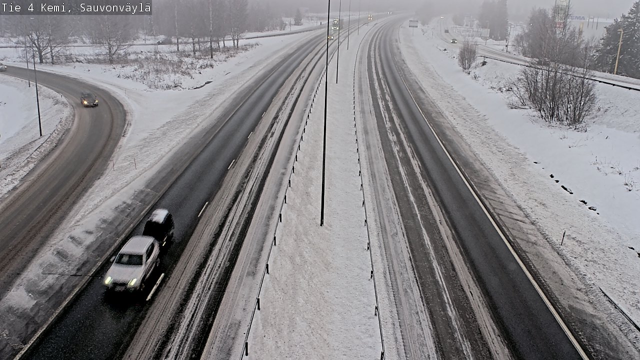 Weather Camera Image Road 4 Kemi, Sauvonväylä, Kemi, Lappi