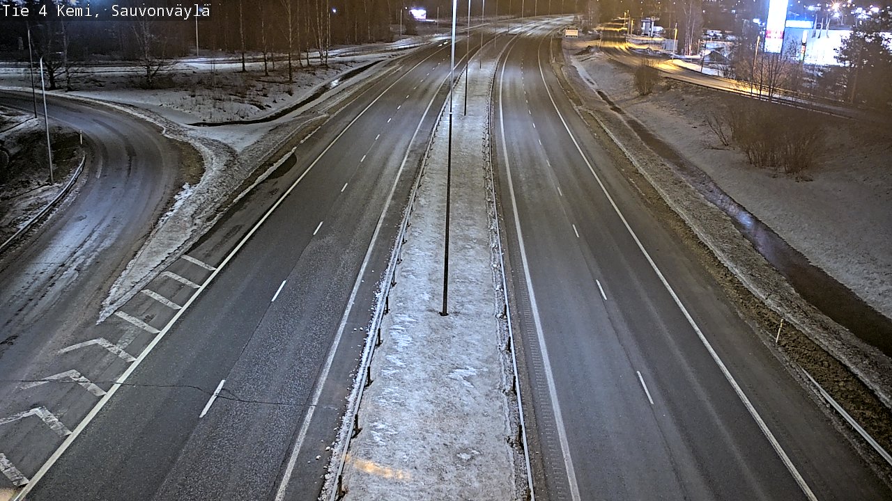 Kelikamerat Kuva Tie 4 Kemi, Sauvonväylä, Kemi, Lappi