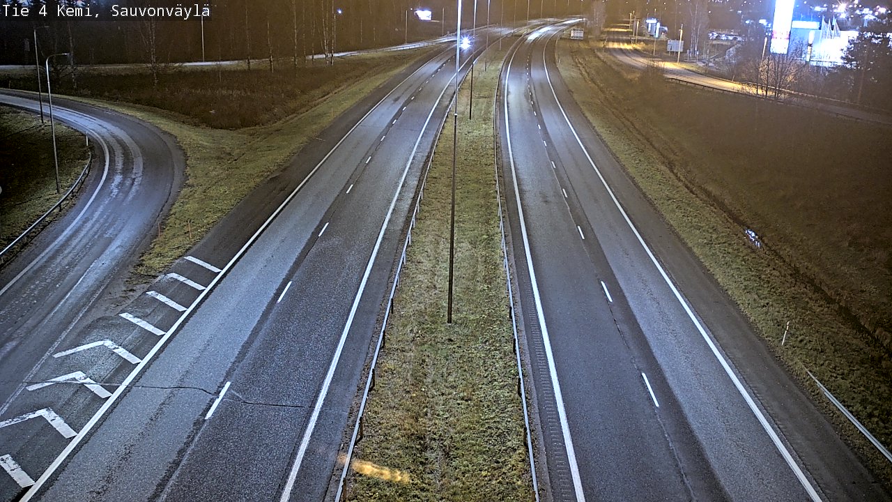 Kelikamerat Kuva Tie 4 Kemi, Sauvonväylä, Kemi, Lappi