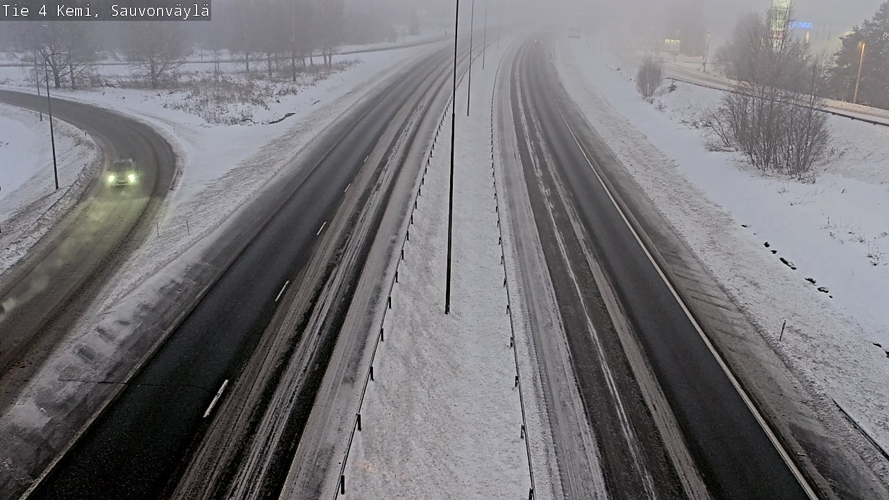 Weather Camera Image Road 4 Kemi, Sauvonväylä, Kemi, Lappi