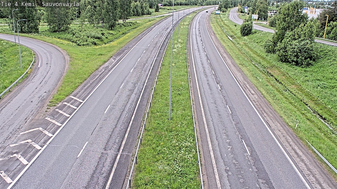 Kelikamerat Kuva Tie 4 Kemi, Sauvonväylä, Kemi, Lappi