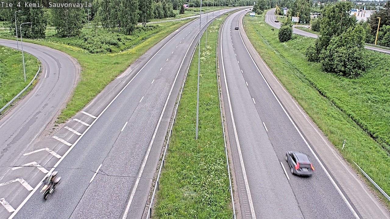 Kelikamerat Kuva Tie 4 Kemi, Sauvonväylä, Kemi, Lappi