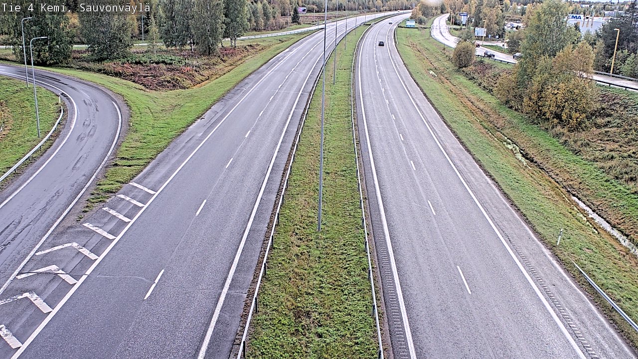 Kelikamerat Kuva Tie 4 Kemi, Sauvonväylä, Kemi, Lappi