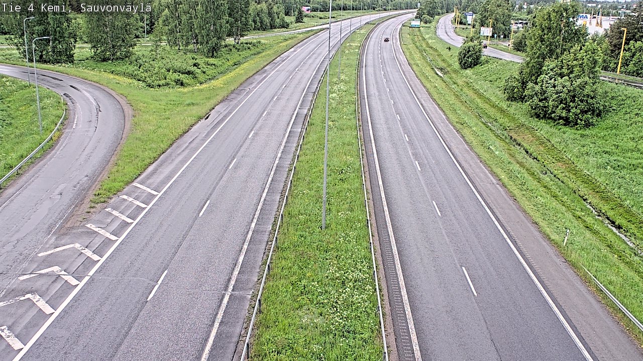 Kelikamerat Kuva Tie 4 Kemi, Sauvonväylä, Kemi, Lappi