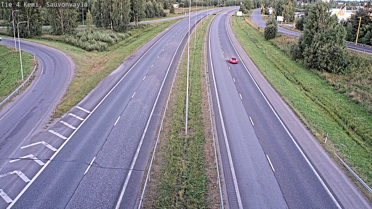 Kelikamerat Kuva Tie 4 Kemi, Sauvonväylä, Kemi, Lappi